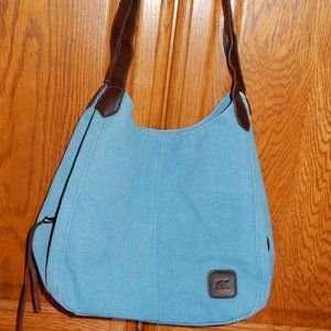 blue purse